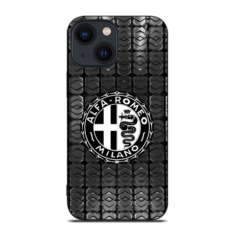 Alfa Romeo  iPhone Case with Stilish Metal Design