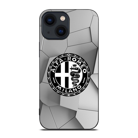 Alfa Romeo iPhone Case with Stilish Stone Design