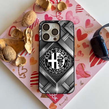 Alfa Romeo iPhone 16 Case with Unic Logo Design