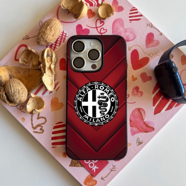 Alfa Romeo iPhone 15 Pro Case No MagSafe