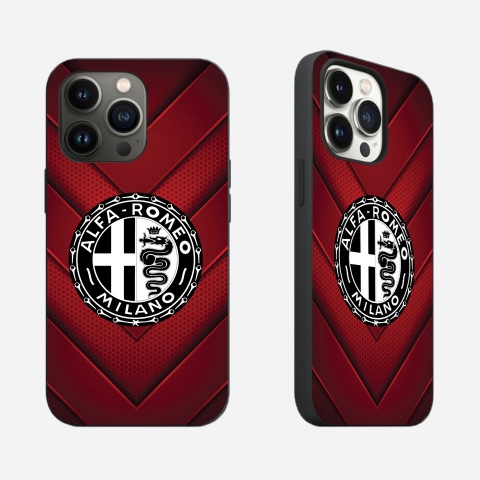 Alfa Romeo iPhone 15 Pro Case No MagSafe