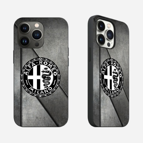 Alfa Romeo iPhone Gray Case Protective Case Cool Design