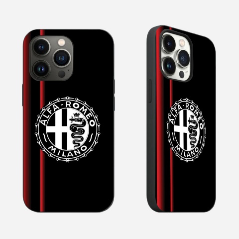 Alfa Romeo iPhone Black Case Protective Case Cool Design