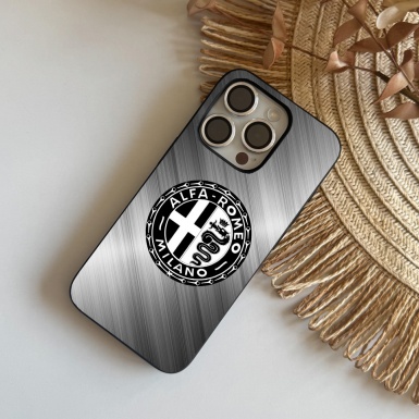 Alfa Romeo iPhone Case Phone Protector Case With Unic Steel Design