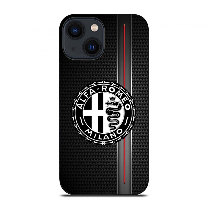 Alfa Romeo iPhone Case Phone Protector Black Logo