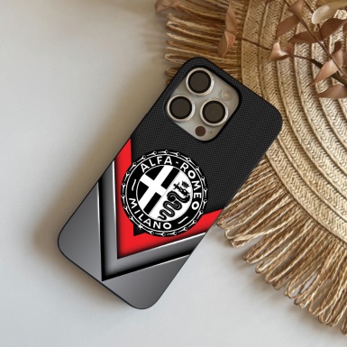 Alfa Romeo iPhone Case Phone Protector Black& Red