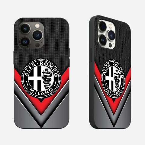 Alfa Romeo iPhone Case Phone Protector Black& Red