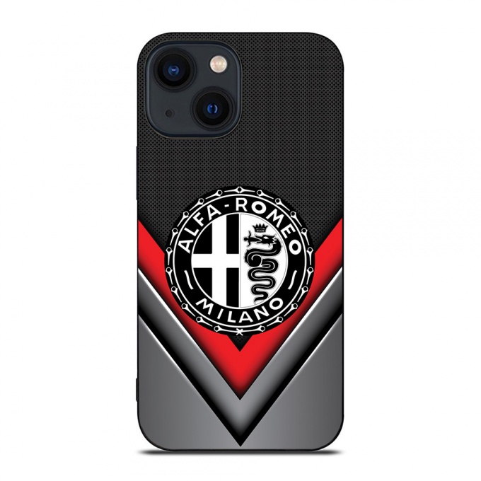 Alfa Romeo iPhone Case Phone Protector Black& Red