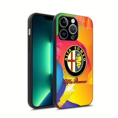 Alfa Romeo Soft Compatible with iPhone Case multicolor