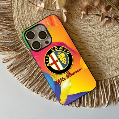 Alfa Romeo Soft Compatible with iPhone Case multicolor