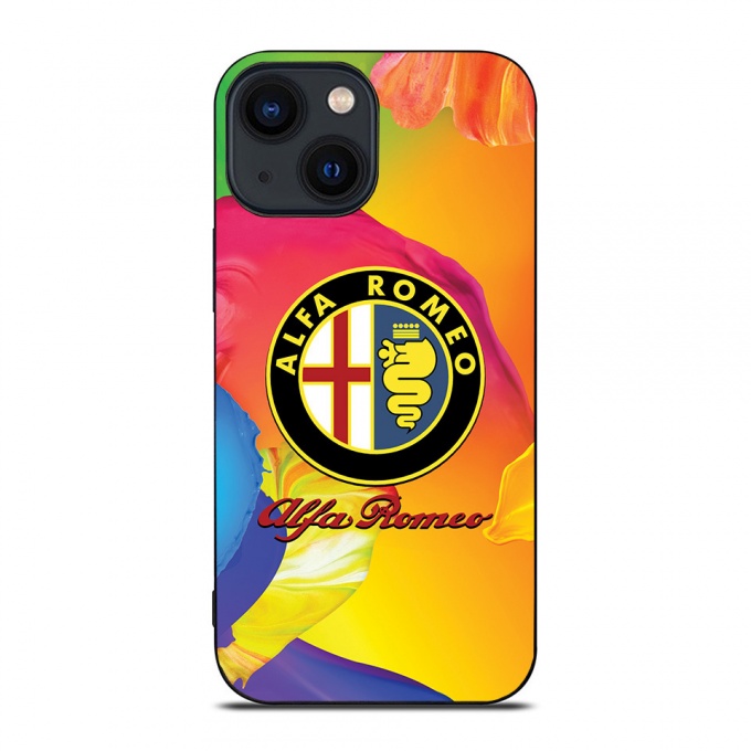 Alfa Romeo Soft Compatible with iPhone Case multicolor