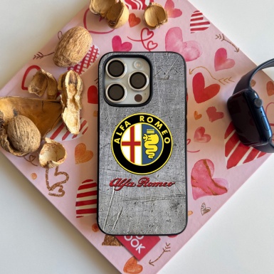 Alfa Romeo Thinnest iPhone Case Gray Base 