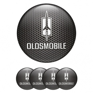 Oldsmobile Logo Silicone Stickers for Wheel Center Caps