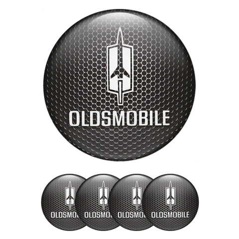 Oldsmobile Logo Silicone Stickers for Wheel Center Caps