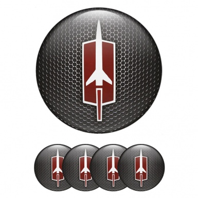 Oldsmobile Emblems for Wheel Caps Black Mesh Logo Edition