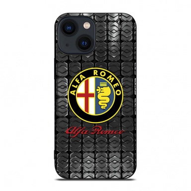 Alfa Romeo iPhone Protector Case with Metal Design