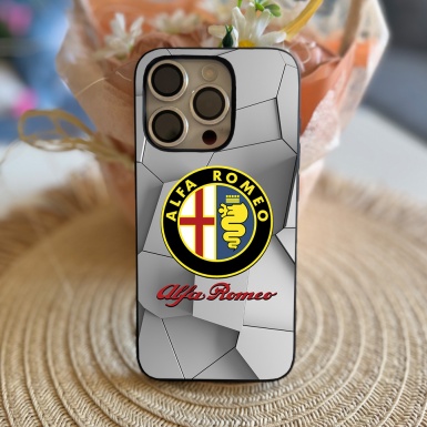 Alfa Romeo iPhone Protector Case with Stonewall Design