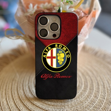 Alfa Romeo Thinnest iPhone Case Red & Black