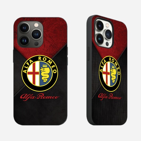 Alfa Romeo Thinnest iPhone Case Red & Black