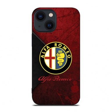 Alfa Romeo Thinnest iPhone Case Black & Red  