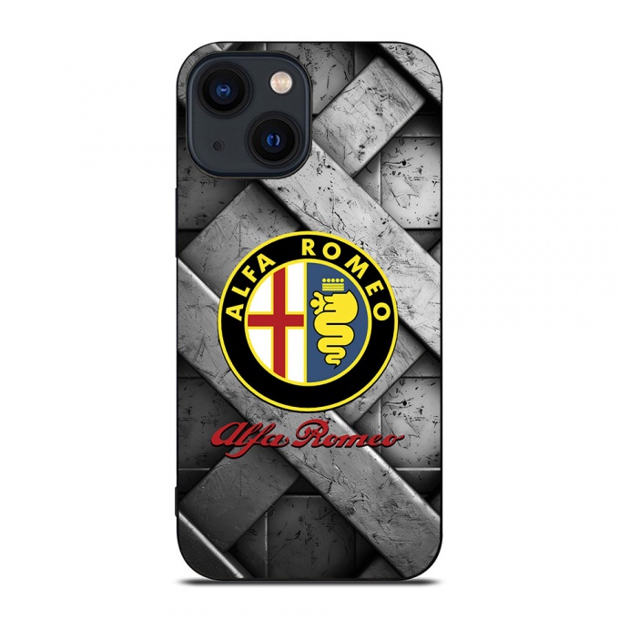 Alfa Romeo Thinnest iPhone Case Gray color Style