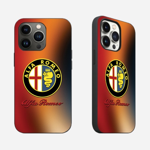 Alfa Romeo Thinnest iPhone Case Multicolor Style 