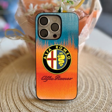 Alfa Romeo Branded iPhone Case Multicolor Design