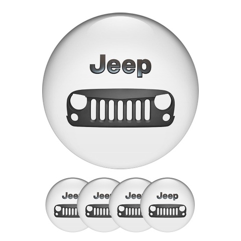 Jeep Domed Stickers Wheel Center Cap The Mask