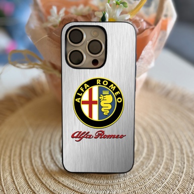 Alfa Romeo Branded iPhone Case New Metal Vision