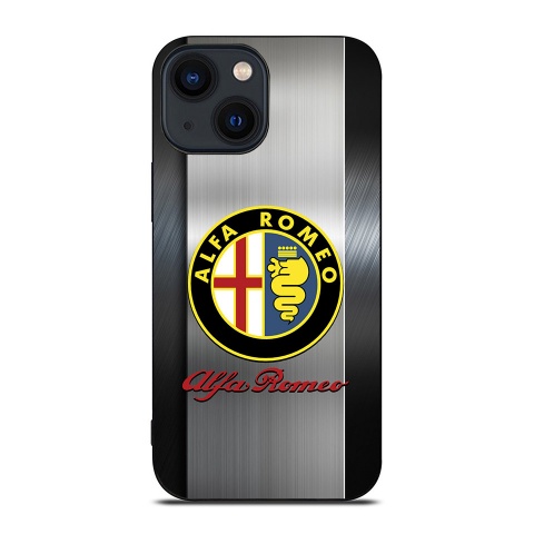 Alfa Romeo Branded iPhone Case Metal Style Edition