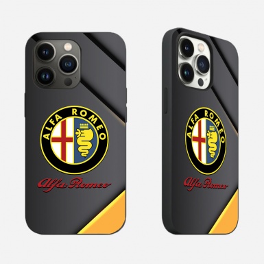 Alfa Romeo iPhone Gray Case Soft Silicone