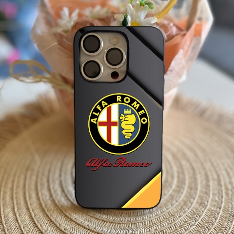 Alfa Romeo iPhone Gray Case Soft Silicone