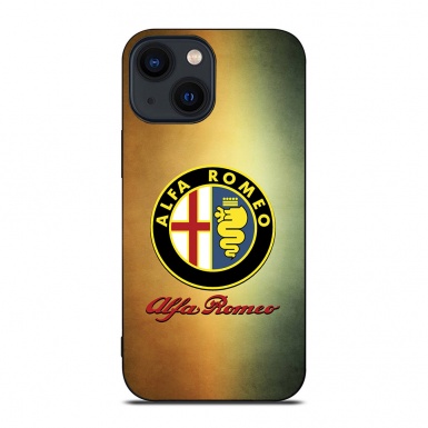 Alfa Romeo iPhone Gold Case Soft Silicone