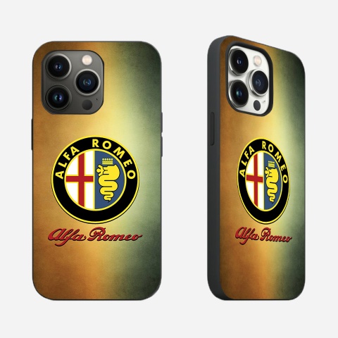 Alfa Romeo iPhone Gold Case Soft Silicone