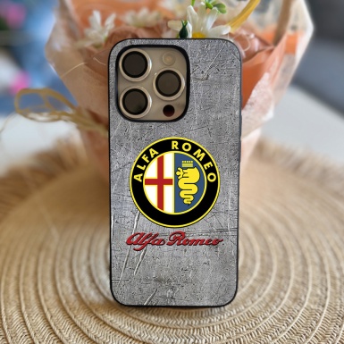 Alfa Romeo iPhone Case Soft Silicone Style Design