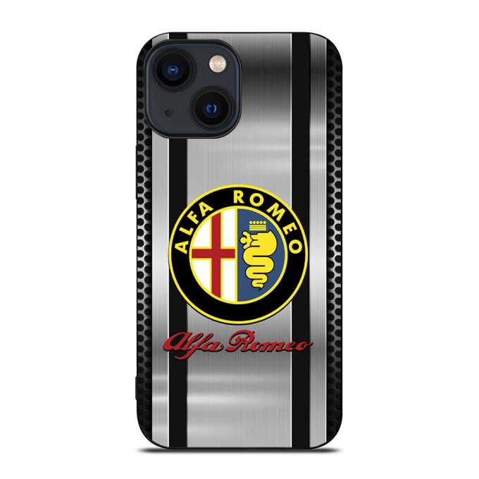 Alfa Romeo iPhone Case Soft Silicone Steel Edition