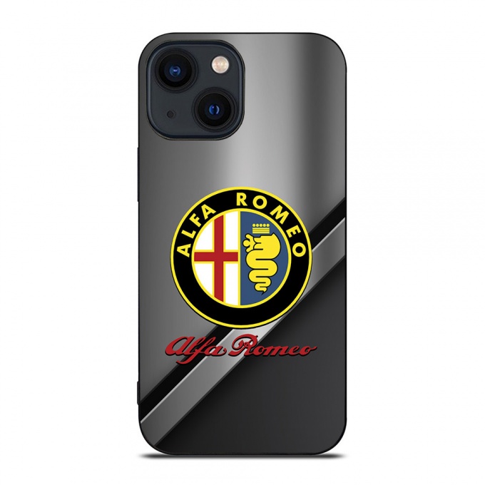 Alfa Romeo iPhone Case Soft Silicone Metal Limited Edition