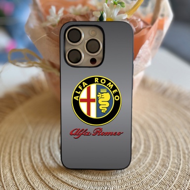 Alfa Romeo Branded iPhone Case Soft Silicone Limited Design