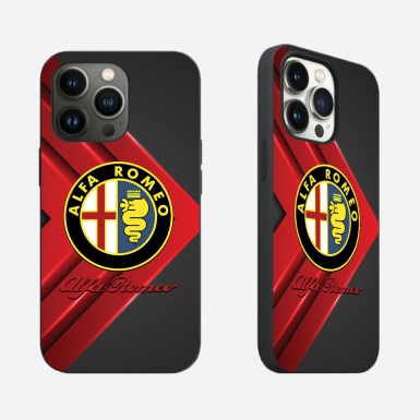 Alfa Romeo Branded iPhone Case Soft Silicone Style Design