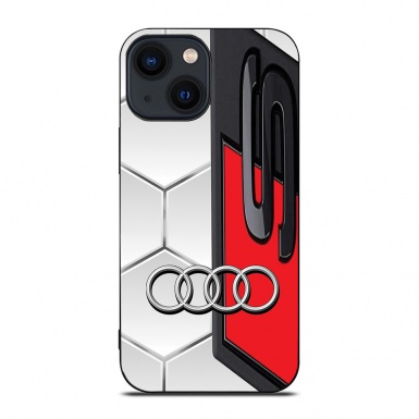 Audi Stylish iPhone case with emblem 