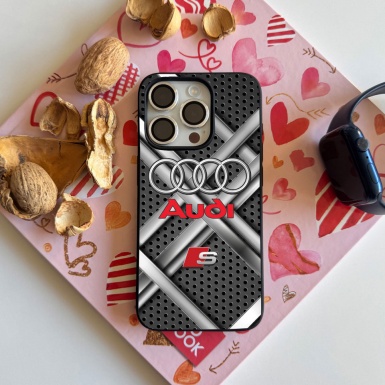 Audi silicone case for iPhone 3D design