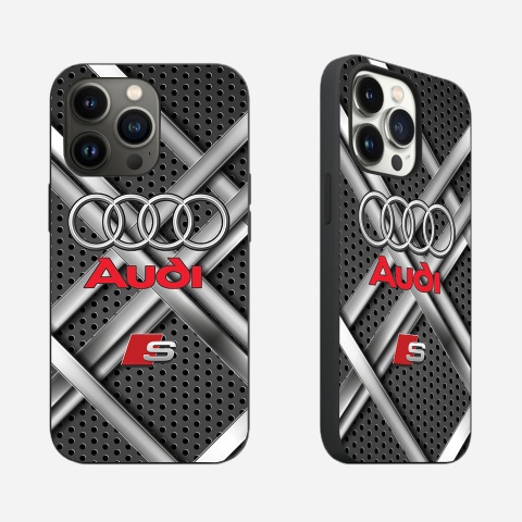 Audi silicone case for iPhone 3D design