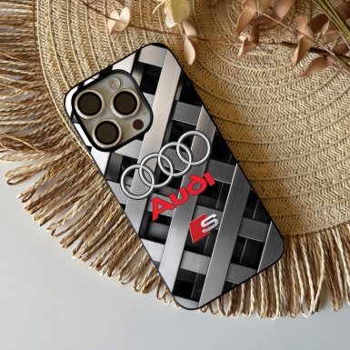 Audi case for iPhone braided design