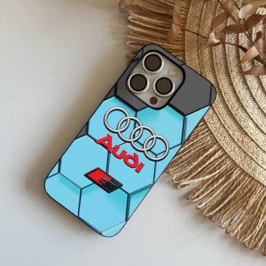 Audi iPhone case honeycomb design