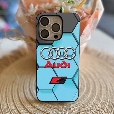 Audi iPhone case honeycomb design