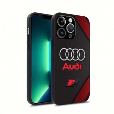 Audi stylish silicone case for iPhone