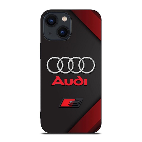 Audi stylish silicone case for iPhone