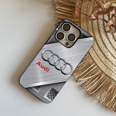 Audi 3D Audi stainless steel case for iPhone