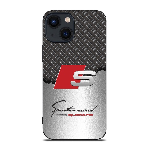 Audi iPhone case design metallic color quattro 1