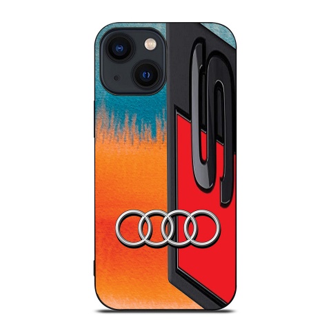 Audi case for iphone style multicolored S line